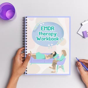 EMDR workbook, Eye Movement Desensitization and Reprocessing, EMDR worksheets, EMDR resources, emdr resourcing, emdr toolkit