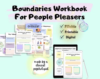 People pleasing worksheets for people pleasers boundaries worksheet therapy for people pleasers