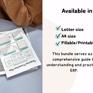 ERP Worksheets, Exposure and Response Prevention therapy, Exposure hierarchy, ERP and OCD, Exposure therapy, erp case study erp trackers image 4