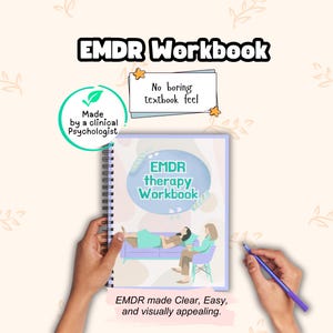 Complete EMDR Therapy Workbook: Scripts, Worksheets, Therapy questions, Case study, Handouts, Flashcards, EMDR tools