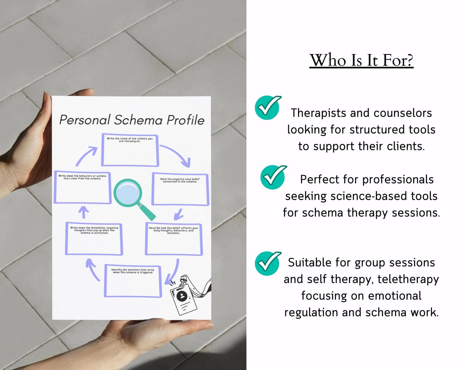 Schema Therapy Workbook: Maladaptive Schemas, Coping Modes (printable ...