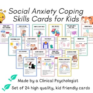 Social anxiety coping skills cards for kids, social anxiety therapy, pdf social anxiety disorder worksheet, games social anxiety for kids,  social anxiety help, social anxiety med cards, social anxiety for teens activities, social anxiety worksheets for adults, social anxiety workbook, social anxiety worksheet exercises, handouts social anxiety card, social anxiety coping poster, help social anxiety digital printable, social anxiety disorder in teen girls, group therapy social anxiety ebook,