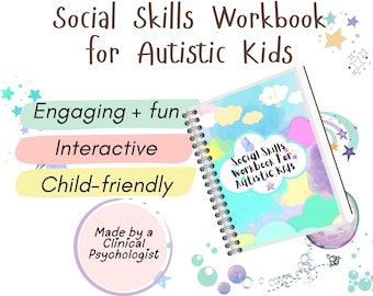 Autism Social Skills Workbook: Fun Activities for Kids