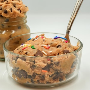 Edible Chocolate Chip Cookie Dough- Safe to eat, Gourmet, Cookies, Gift, Teacher, Back to school, Handmade, Made From Scratch, Birthday