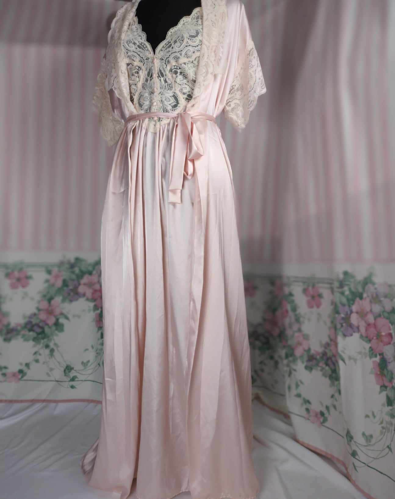 Olga Vintage Nightgown & Matching Robe Victorian Style - Etsy