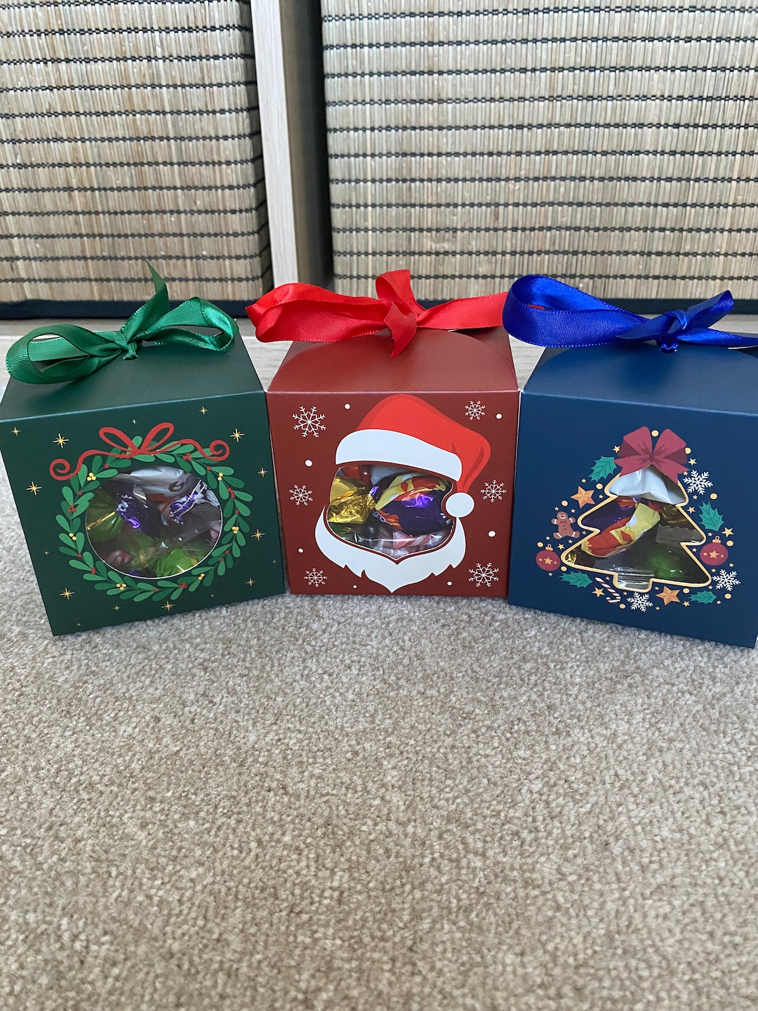 Christmas Chocolate Gift Boxes - Etsy UK