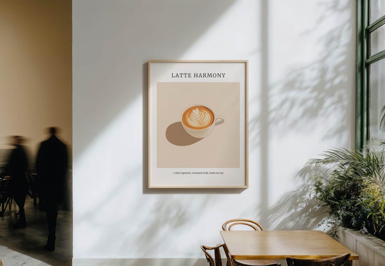 Latte Art Print