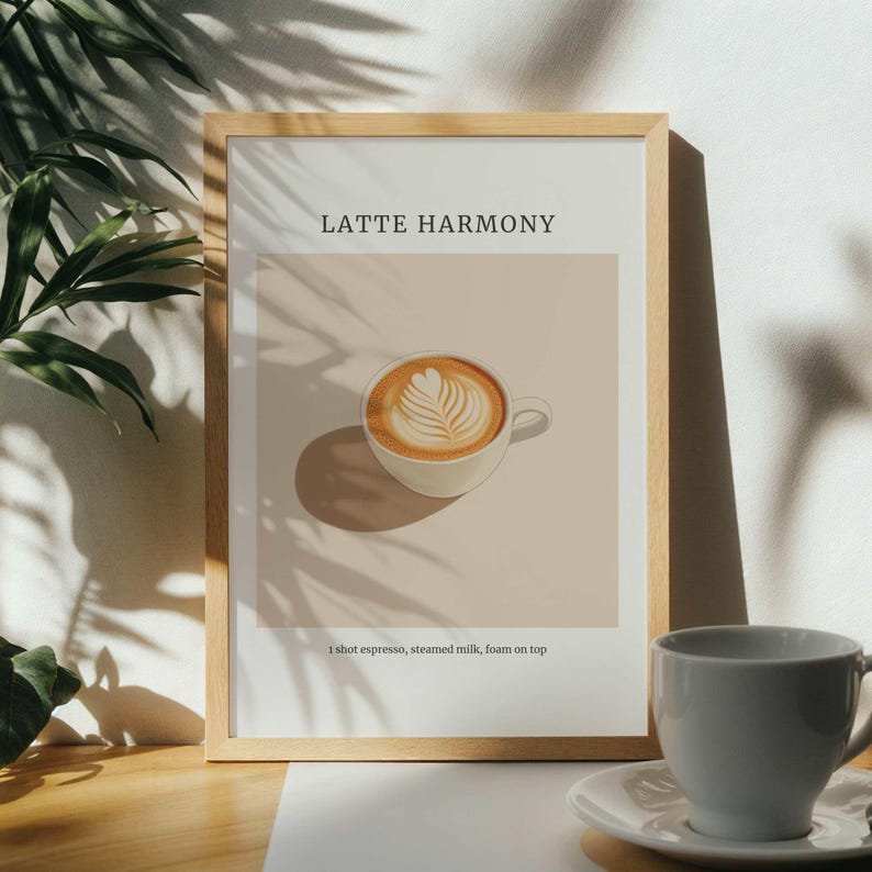 Minimal Coffee Art