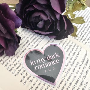 Dark Romance Era Book Sticker | Romance Reader | Smut Reader | bookish Merch | Reader Gift | Bookish Sticker