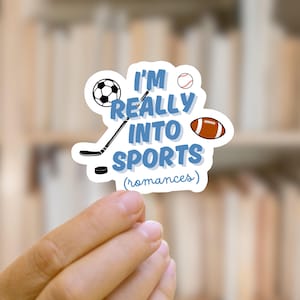 Sports Romance Kindle Sticker | Romance Reader | Smut Reader | bookish Merch | Reader Gift | Bookish Sticker