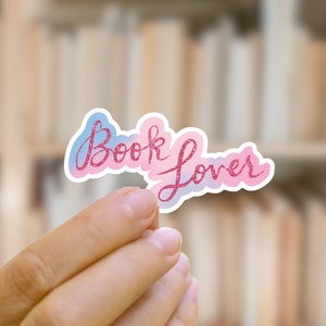 Book Lover Reading Bookish Sticker | Waterproof Sticker | Music Sticker | Bookish Sticker | Reader Gift | Bookish Merch