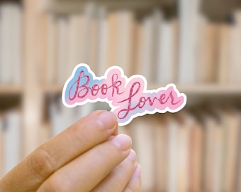 Book Lover Reading Bookish Sticker | Waterproof Sticker | Music Sticker | Bookish Sticker | Reader Gift | Bookish Merch