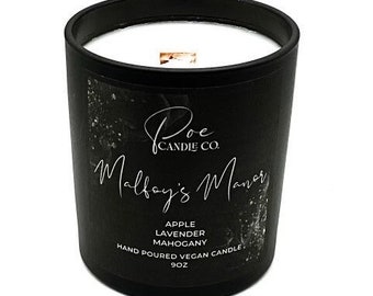 Malfoy’s Manor Candle - Wizard Inspired - Coconut Soy Vegan