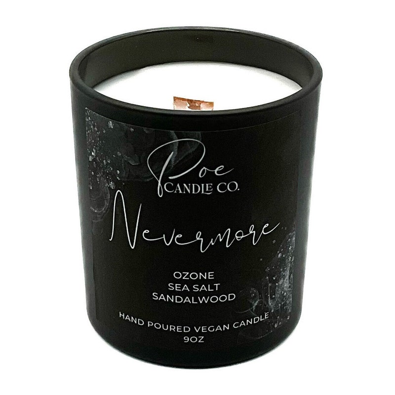 Absence Of Light - The Nevermore Gothic Home Decor Resin Candlestick