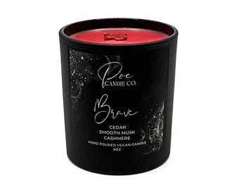 Brave Candle - Bookish Literary Soy Candle for Fantasy Readers, Wizard & Fourth Wing Fans