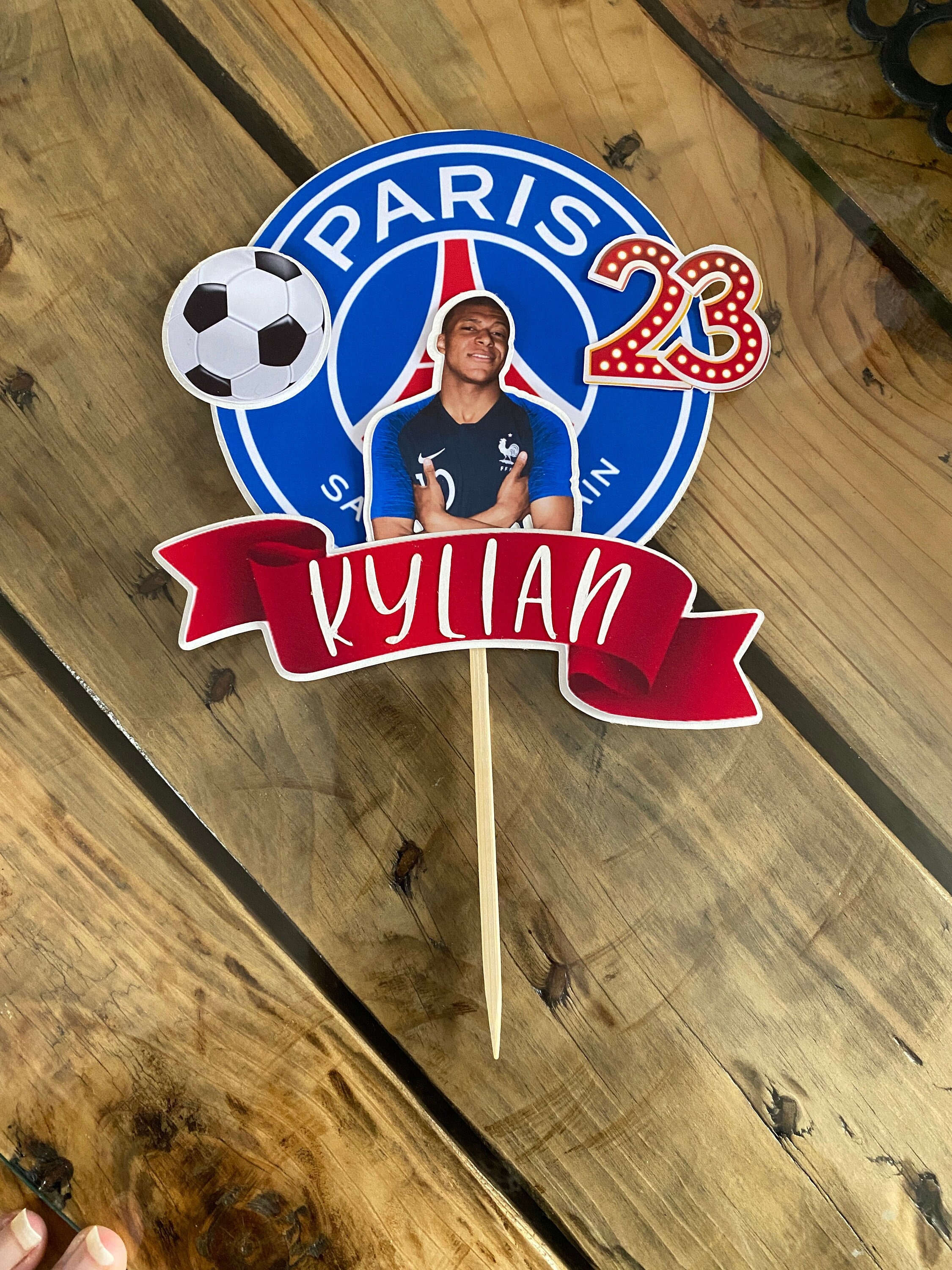 Ballon de foot PSG  Cake design, Psg, Bday