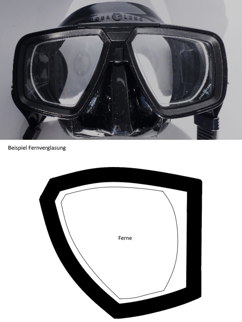 Op de afbeelding: Een zwart duikmasker met een heldere lens en de tekst "Aqua Lung" bovenop. Het masker is ontworpen om een ​​breed gezichtsveld te bieden voor onderwaterverkenning.