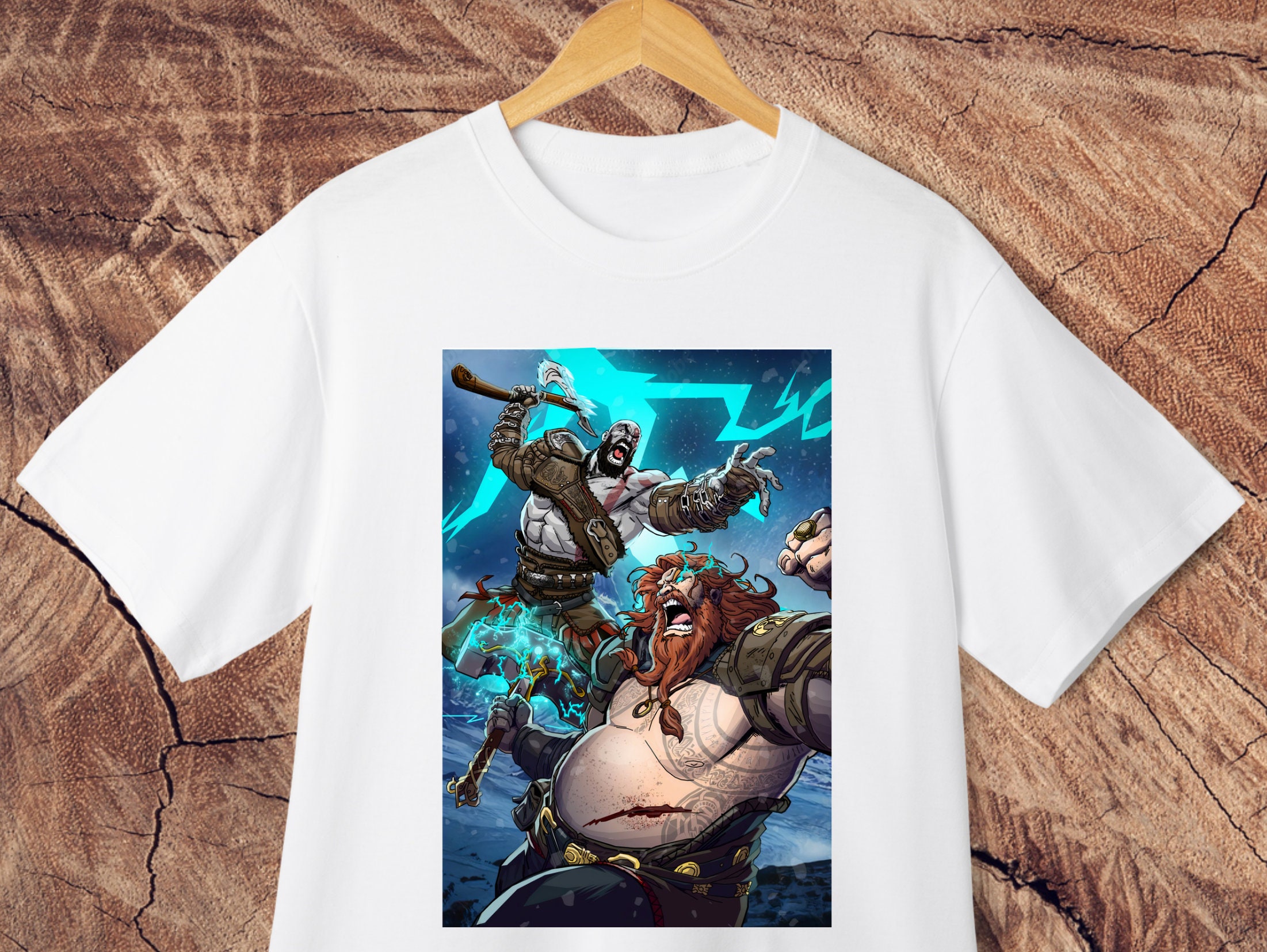 God of War Ragnarok funny Thor Poster | Essential T-Shirt