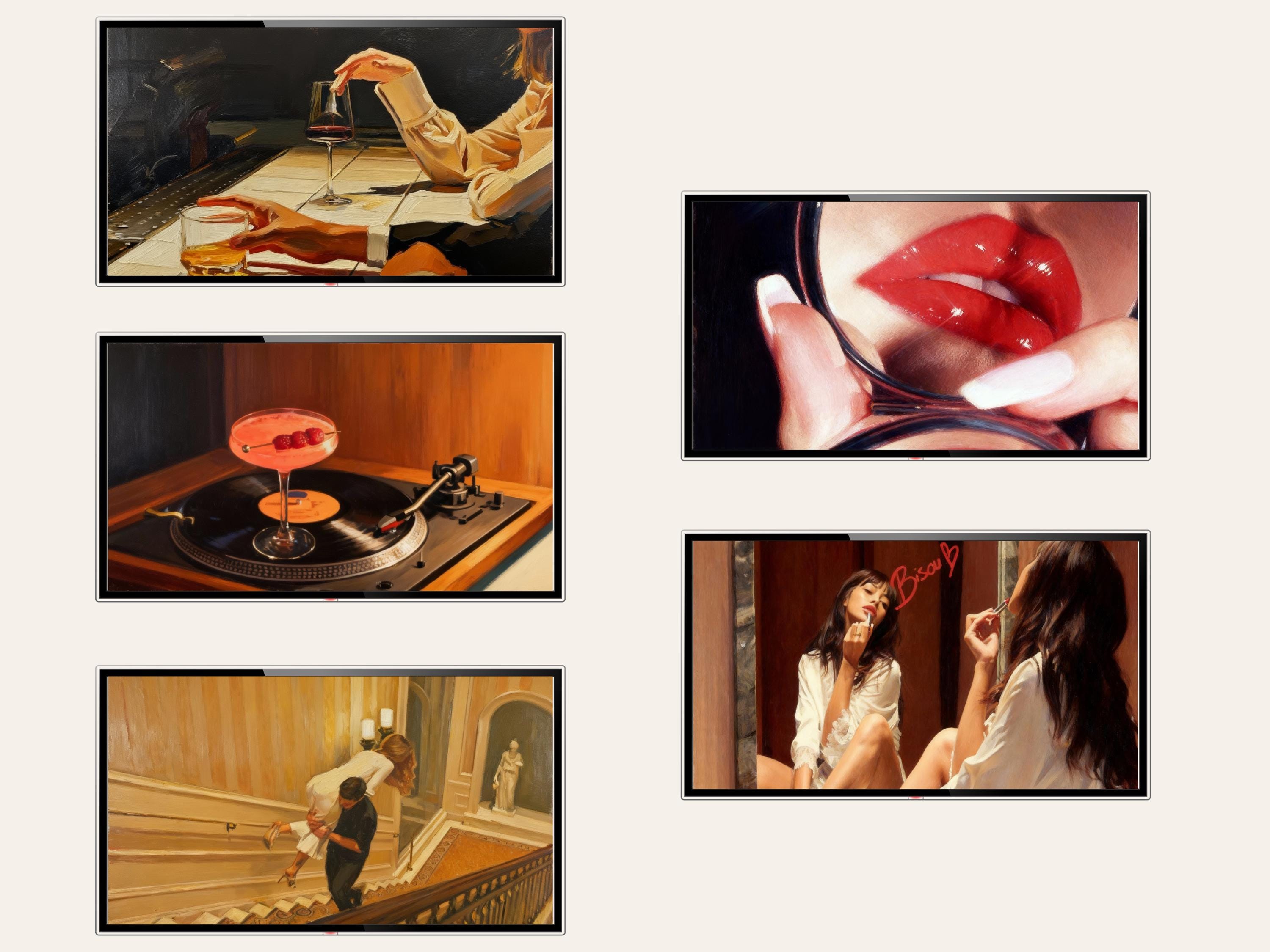 The Messy Chic Collection | Frame TV Art | 4K Samsung Frame TV Download ...