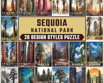 Rompecabezas del Parque Nacional Sequoia, rompecabezas de 1000 piezas, rompecabezas para adultos, rompecabezas único, rompecabezas familiar, juego mental