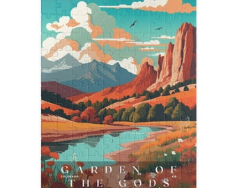 Rompecabezas del Jardín de los Dioses, Rompecabezas de 1000 piezas, Rompecabezas para adultos, Rompecabezas único, Rompecabezas familiar, Juego mental