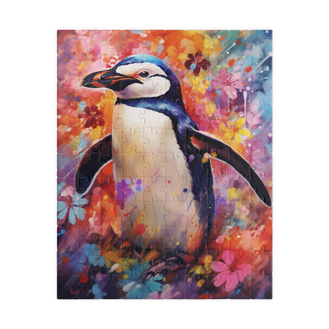 Penguin Jigsaw Puzzle, 1000 Pieces Puzzle, Adults Puzzle, Unique Jigsaw ...