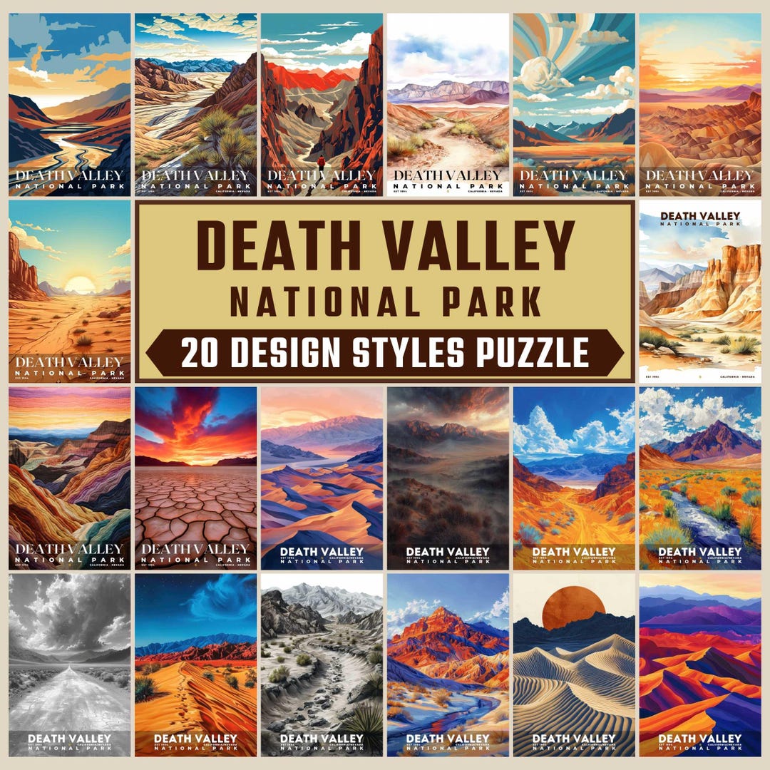 sky Death Valley National Park Jigsaw Puzzle, 1000 Pieces Puzzle