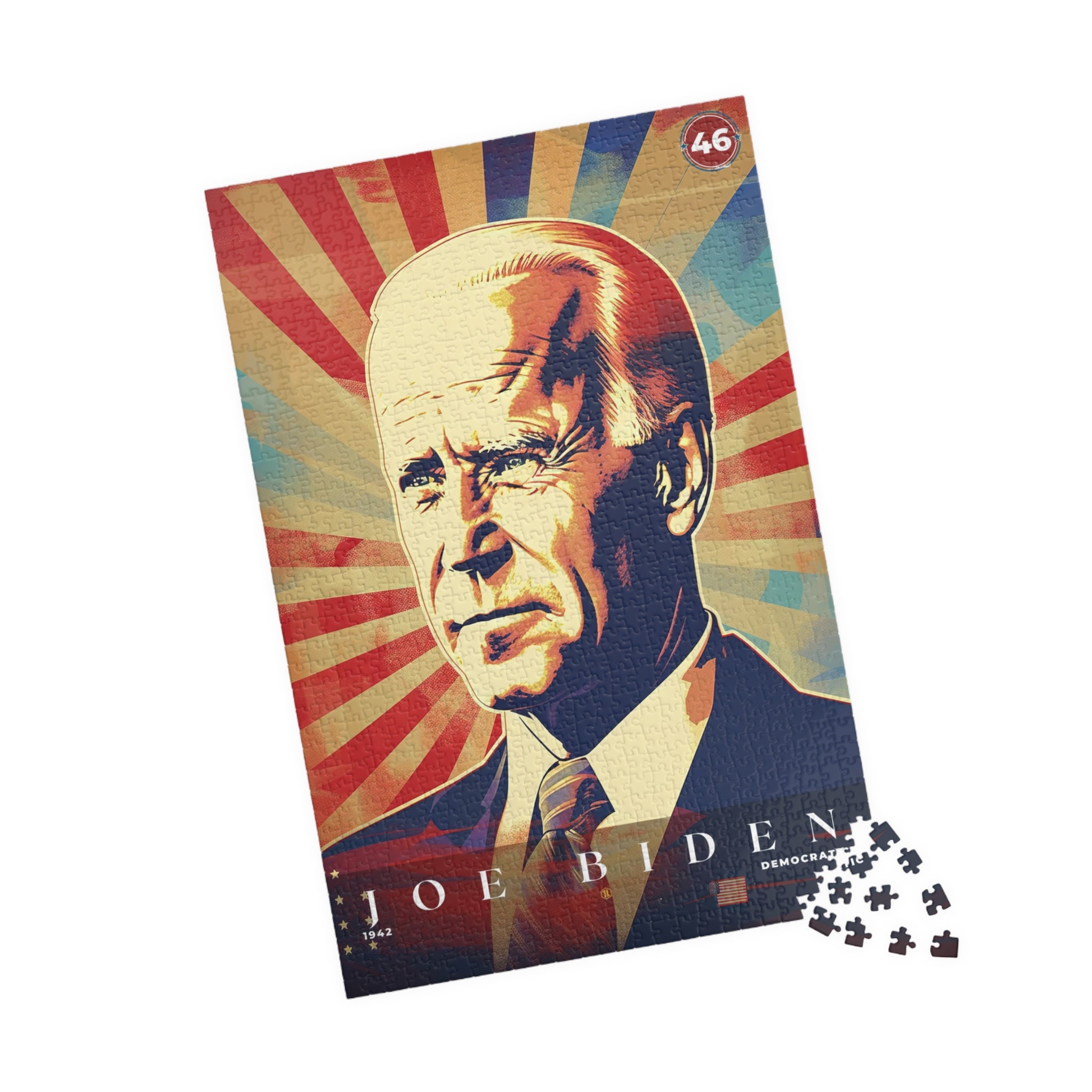 Presidential Campaign Slogans 1000-Piece Jigsaw Puzzle - Includes Mini Poster, 19.75" X 27.5" Finished Size - View #3