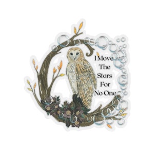 I Move The Stars For No One Labyrinth Kiss-Cut Stickers