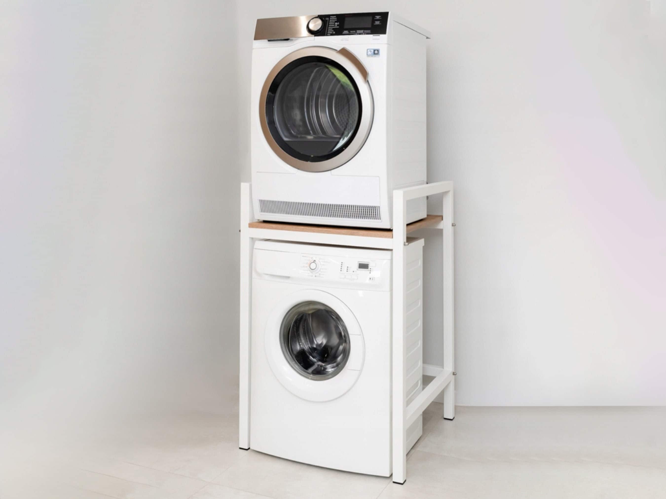 Stand for dryer over washing machine hotsell