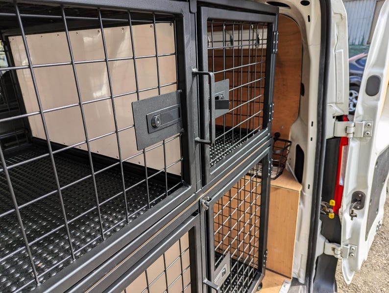 Picture of Custom Heavy Duty Dog Cages for Cars, Vans, and Campervans – Ideal for ...
