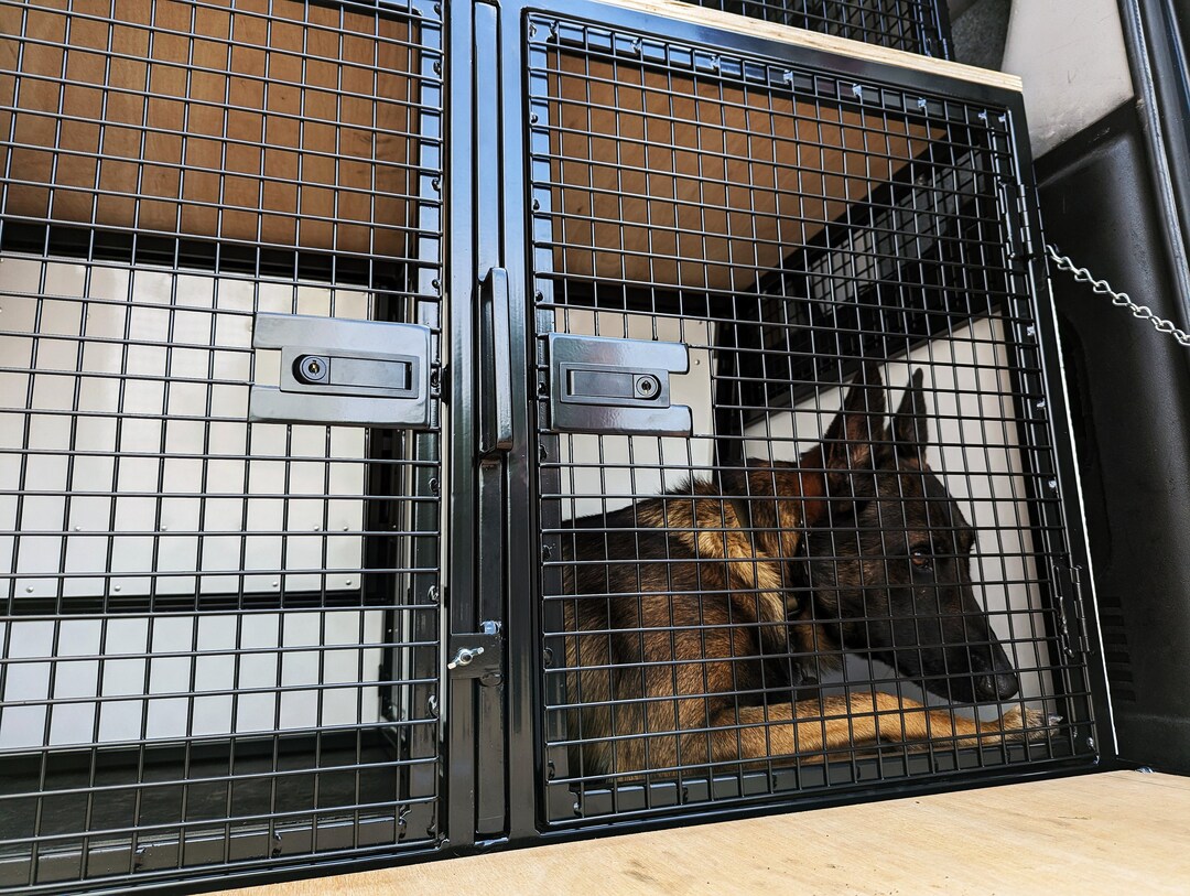 Heavy Duty Custom Dog Cages for Cars and Vans Secure, Durable, and