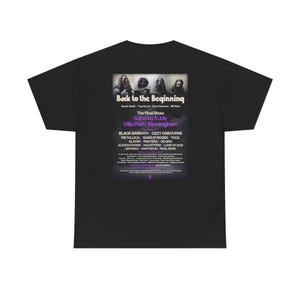 Black Sabbath Back To The Beginning 2025 Tour T-Shirt – Unisex – S-5XL – Cotton Graphic Tee