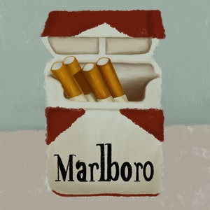 Marlboro Cigarette Pack