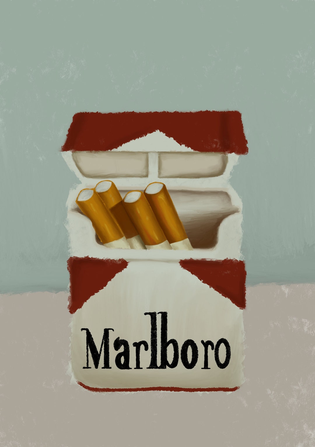 RETRO CIGARETTE PACKET – Fab Fridge Magnets