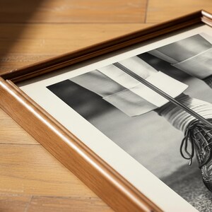 Vintage Golf Poster, Retro Golfer Gentleman Golf Shoes Poster, Black and White Classic Golfer Photography Print image 5
