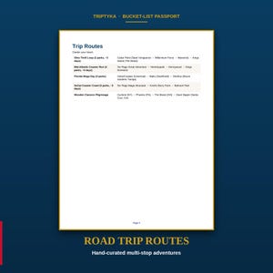 Achterbahn-Reisepass: Bucket List · Geburtstagsgeschenk für Adrenalinjunkies · Checkliste für amerikanische Achterbahnen · Sofortiger Download als druckbare PDF-Datei Bild 3