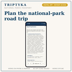 Nationalparks-App – Digitale Bucket List für dein Smartphone | Erkunde 63 US-Nationalparks | Sofortiger Zugriff + Freischaltcode Bild 3