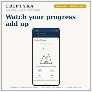 Nationalparks-App – Digitale Bucket List für dein Smartphone | Erkunde 63 US-Nationalparks | Sofortiger Zugriff + Freischaltcode Bild 4