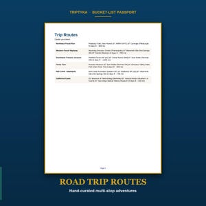 Dinosaur & Paleontology Passport Bucket List · Gift for Dinosaur Lover · American Site Checklist · Printable PDF Instant Download bild 3
