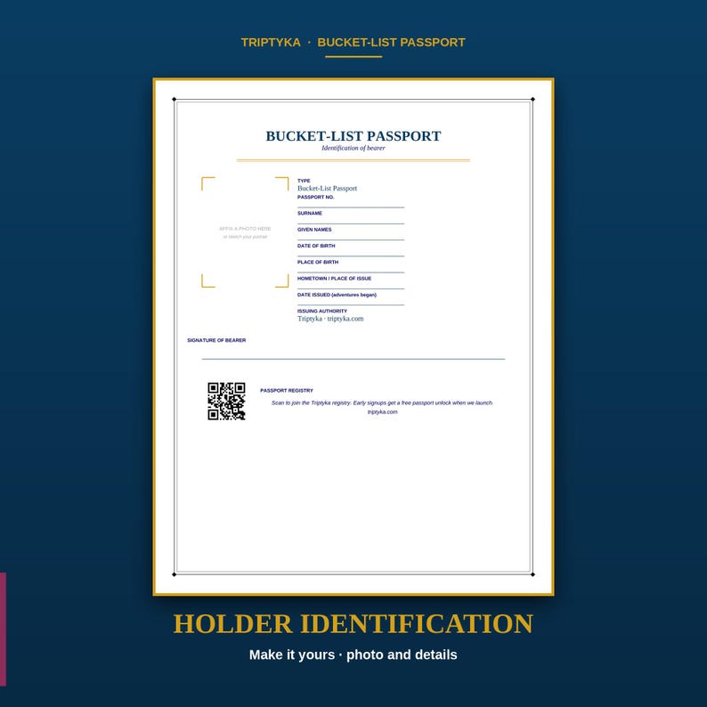 Weihnachtslichter-Reisepass-Wunschliste · Geschenk für Reisebegeisterte · Checkliste für die Präsentation · Sofortiger Download als druckbare PDF-Datei Bild 3