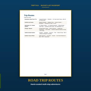 Botanische Gärten – Wunschliste · Geschenk für Gartenliebhaber · Checkliste für US-Gärten · Sofortiger Download als druckbare PDF-Datei Bild 5
