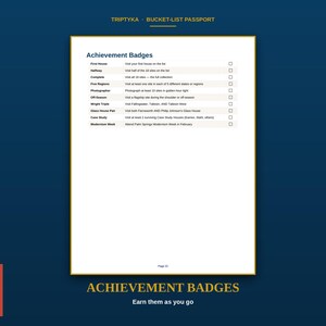 Modernistische Häuser: Eine Liste der Top-Adressen · Geschenk für Reise- und Architekturbegeisterte · Checkliste für Häuser · Sofortiger Download als druckbare PDF-Datei Bild 6