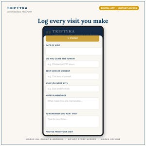 Lighthouses App — Digital Bucket List Tracker for Your Phone | Track 35 Lighthouses | Instant Access + Unlock Code image 6