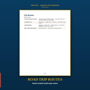Modernistische Häuser: Eine Liste der Top-Adressen · Geschenk für Reise- und Architekturbegeisterte · Checkliste für Häuser · Sofortiger Download als druckbare PDF-Datei Bild 5