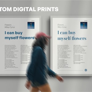 Custom Song Digital Print, Custom Song Downloadable Print, Your Song Print, Printable Lyric Art,Custom Band Poster, Personalized Poster