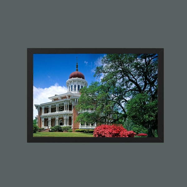 Longwood Mansion, Longwood Antebellum Mansion, Octagonal Buildings, Natchez, Carol Highsmith Collections, Mississippi, Fine Art Prints