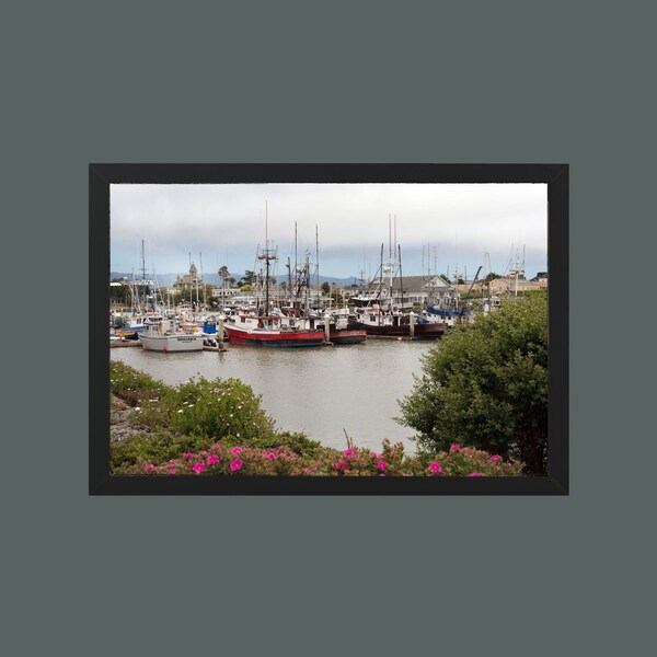 America, California; Eureka Harbor; Eureka, California; Carson Mansion, Carol Highsmith Collections, Fine Art Prints