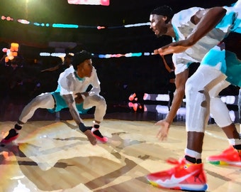 Poster di Jaren Jackson Jr e Ja Morant Low 5