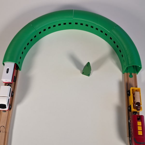 Extension de tunnels modulaires pour voie ferrée Brio / Lillabo / Playtive / Hape / Duplo / Imaginarium / Thomas / Melissa & Doug